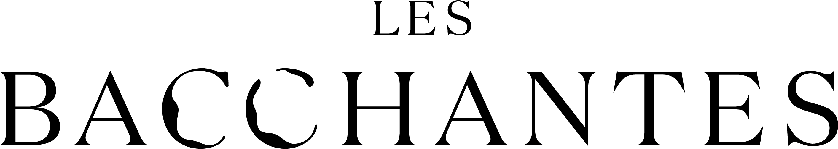 LOGO Les Bacchantes noir